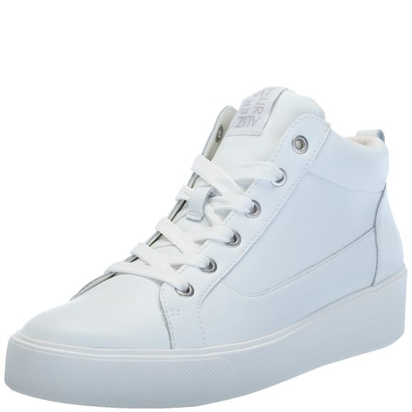 Naturalizer Womens Morrison Mid High Top Sneaker White 7 M - Picture 1 of 1